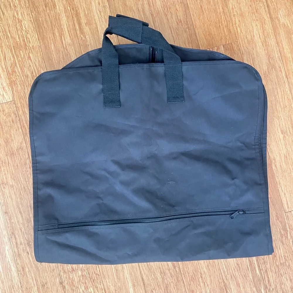Wally Bags Garment Bag Unisex OS 36 Inch Travel Suit Carrier Black Professional